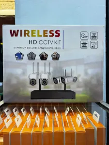 TS-WH4-B Wireless HD CCTV Kit front